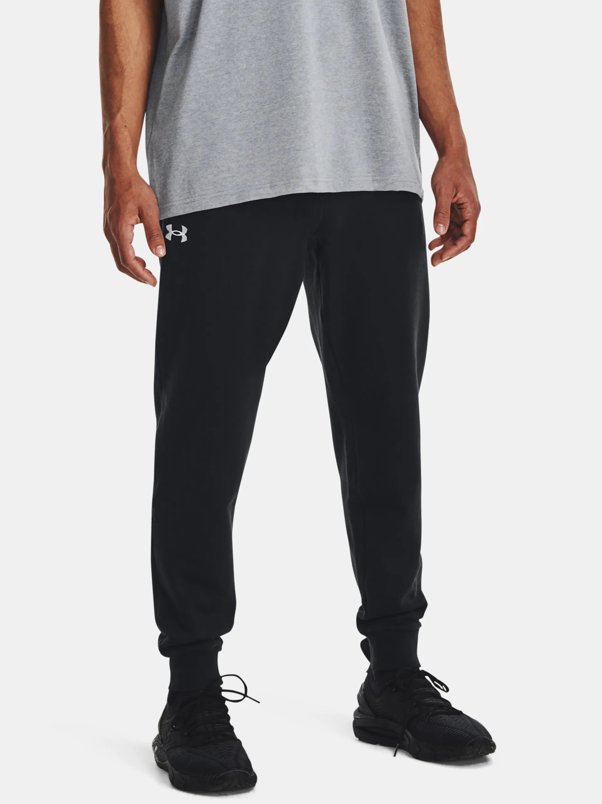 Tepláky UA Rival Fleece Joggers -BLK
