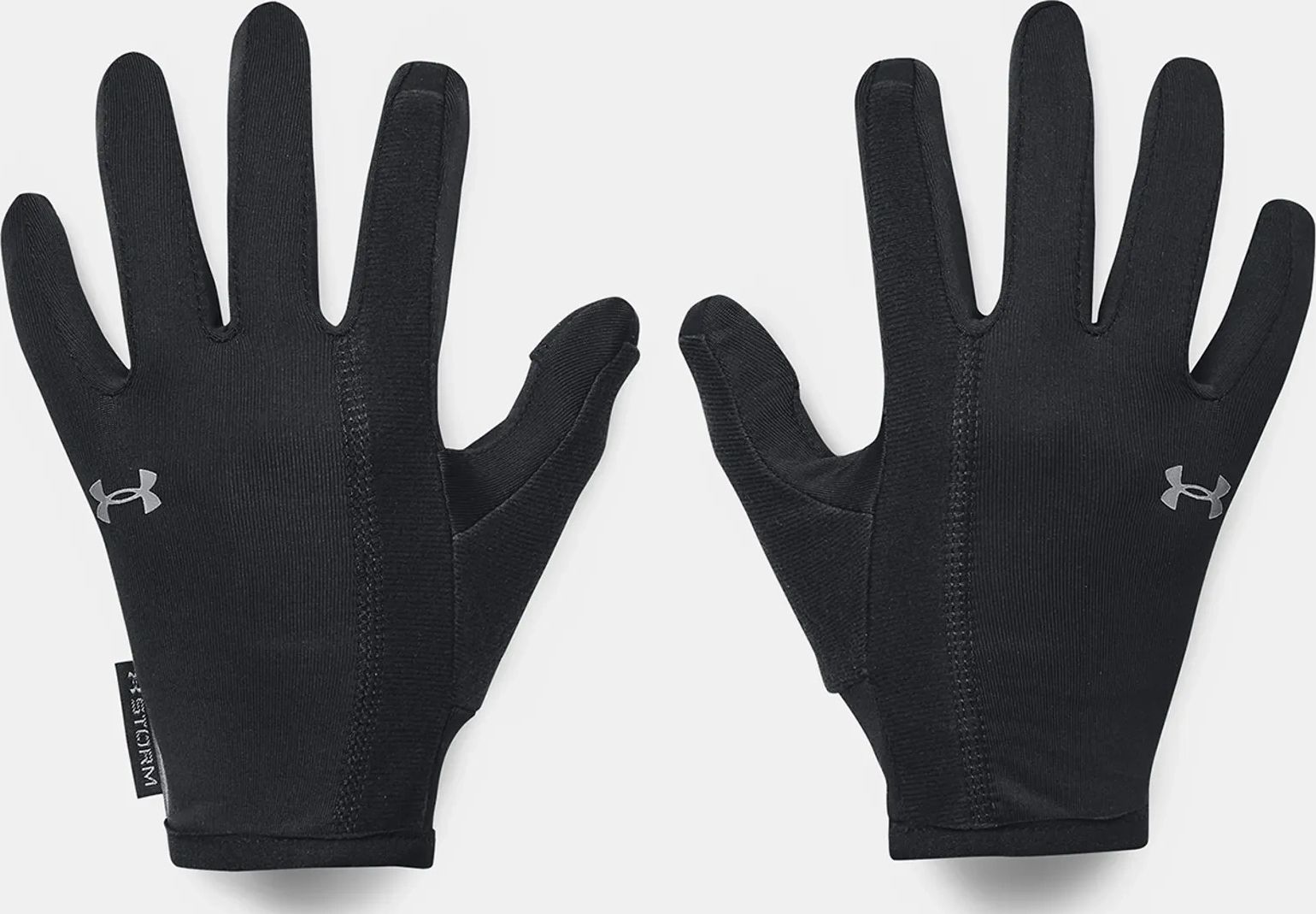 Dámske rukavice UA Storm Run Liner-BLK