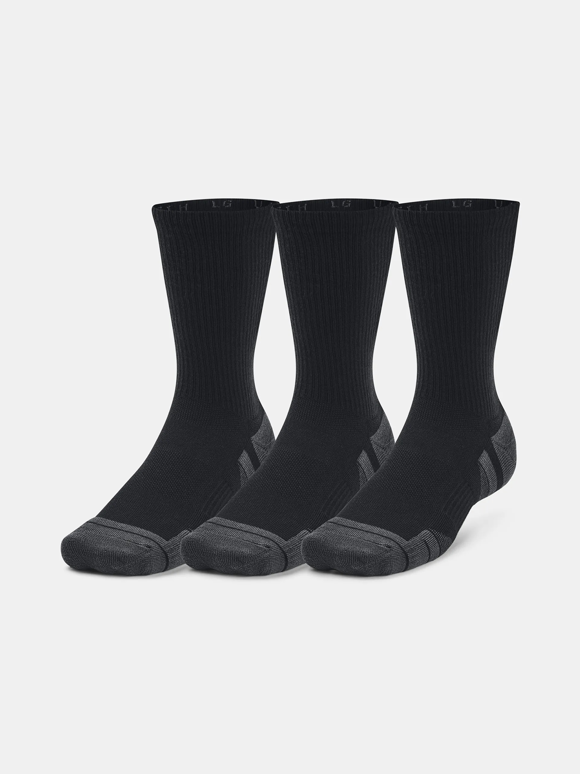 Ponožky UA Performance Tech 3pk Crew-BLK