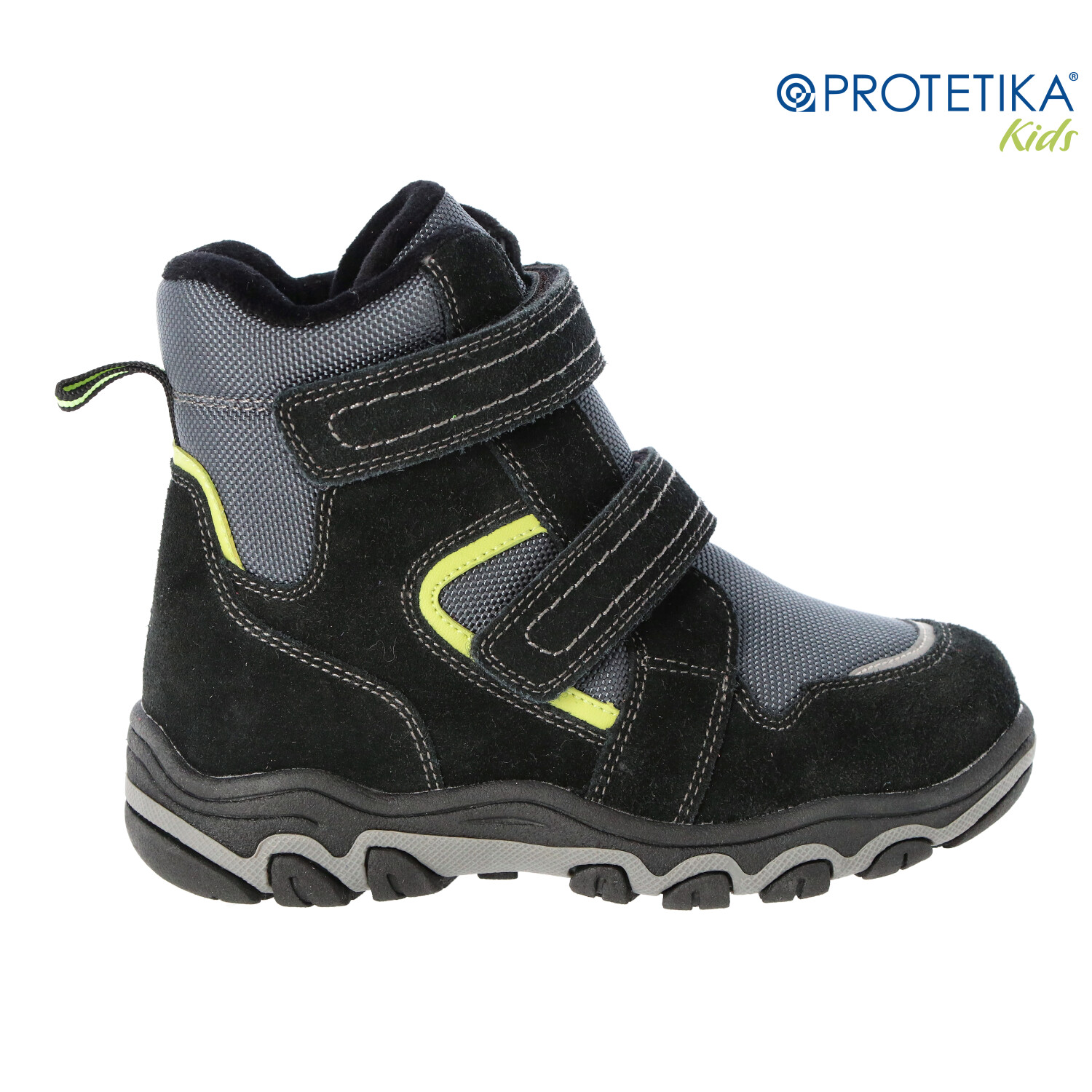 Protetika - zimné topánky s membránou PRO-tex ERLAND black - zateplené