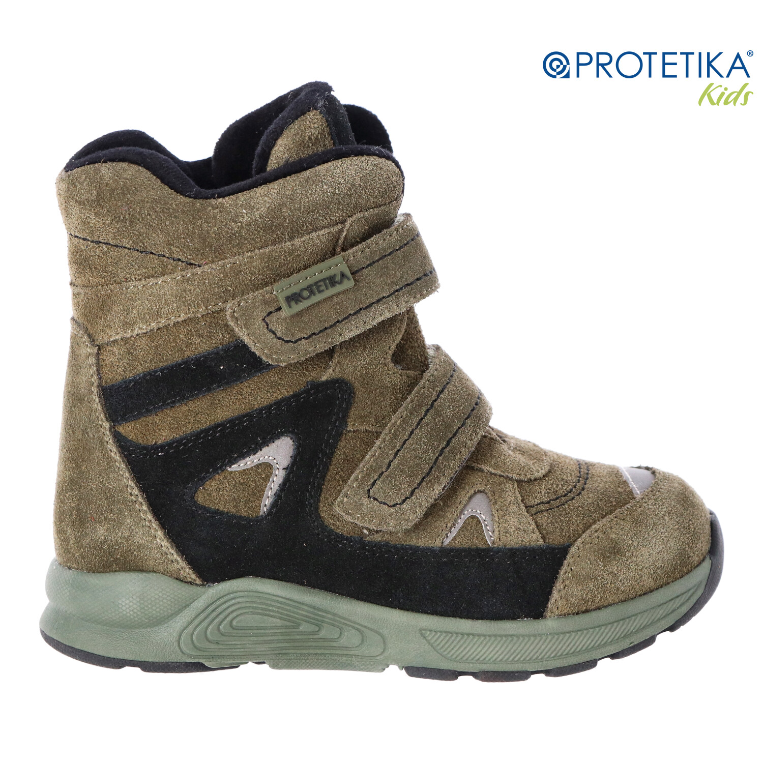 Protetika - zimné topánky s membránou PRO-tex RAFAEL khaki - zateplené