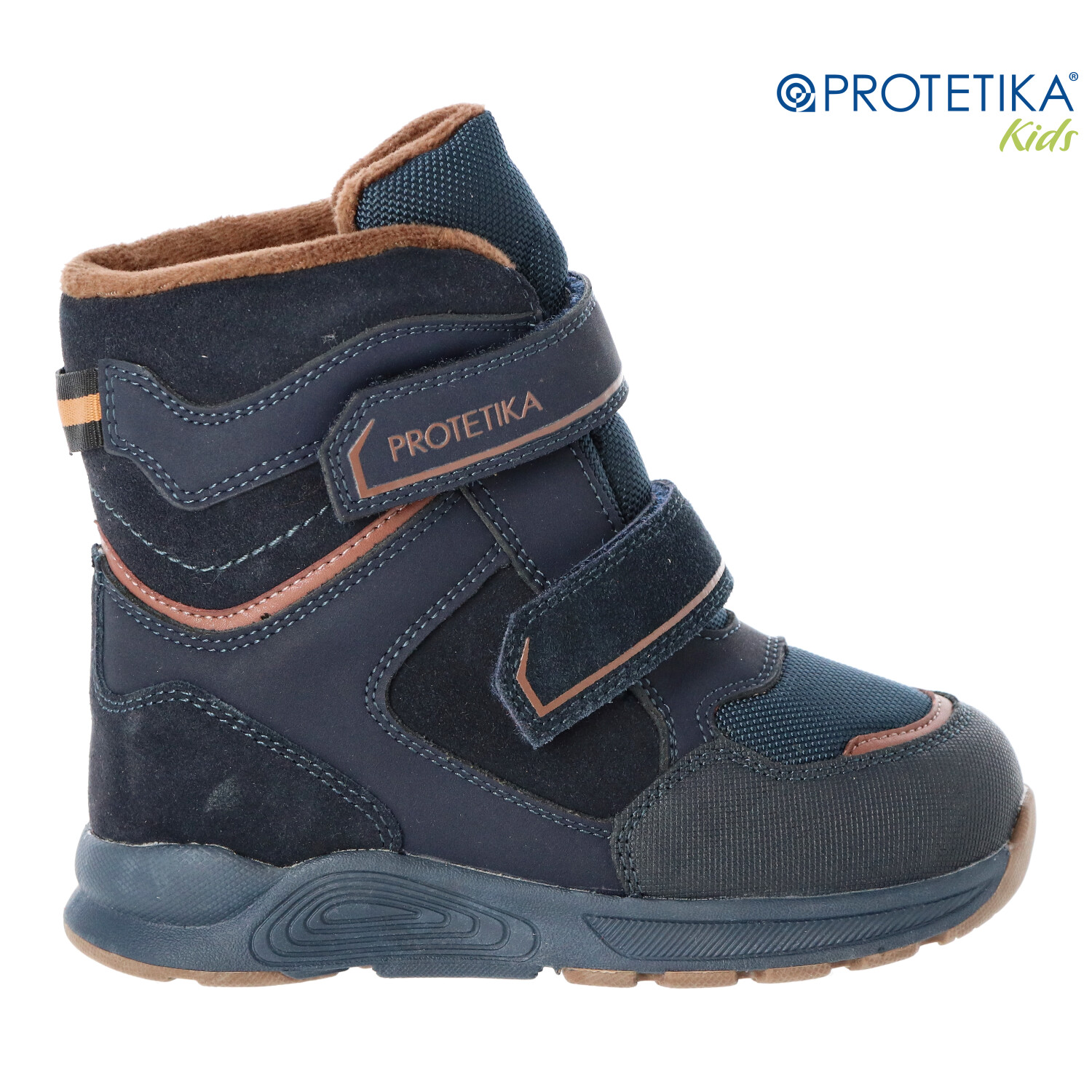 Protetika - zimné topánky s membránou PRO-tex TINO brown - zateplené