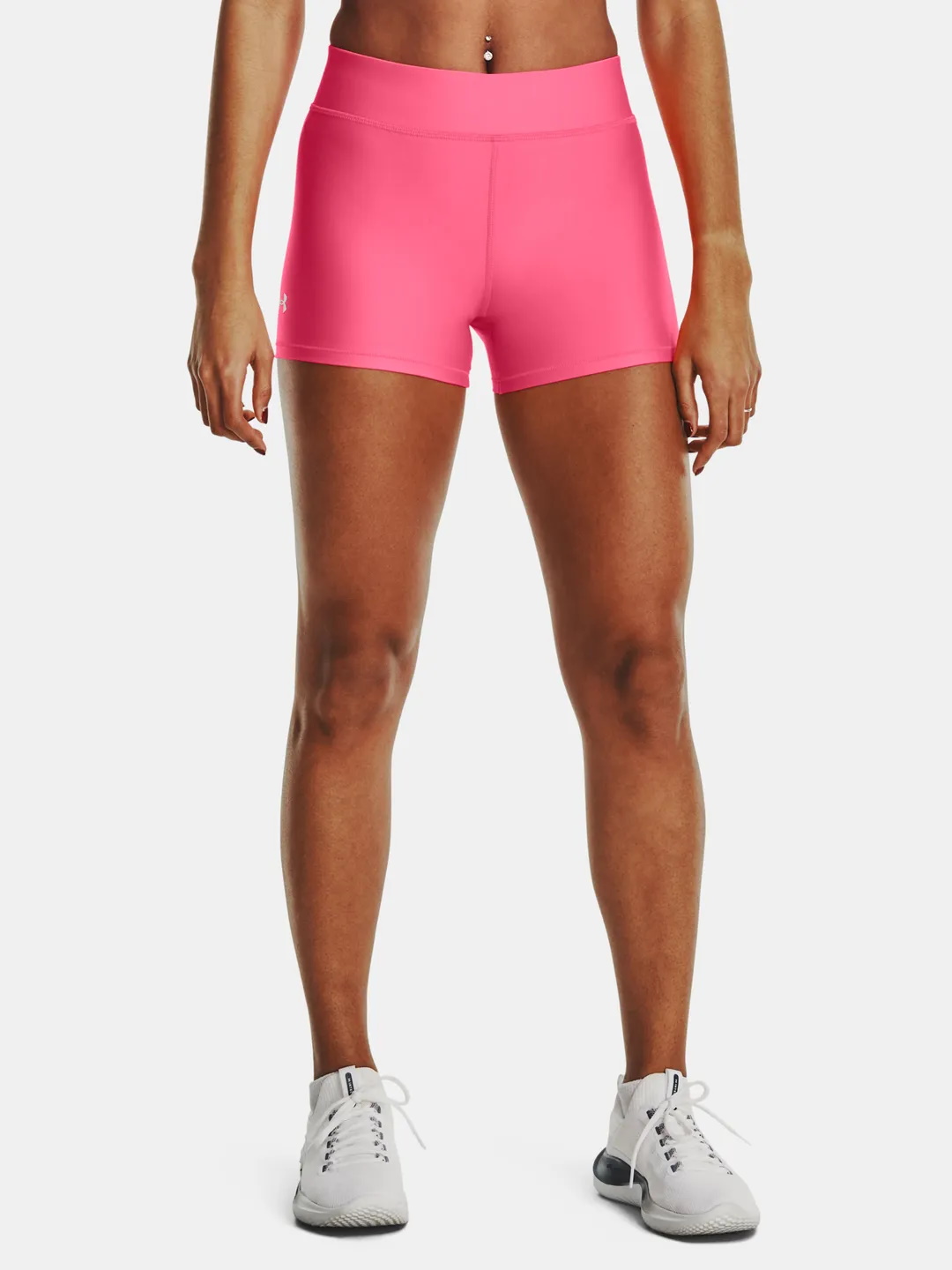 Kraťasy Armour Mid Rise Shorty-PNK