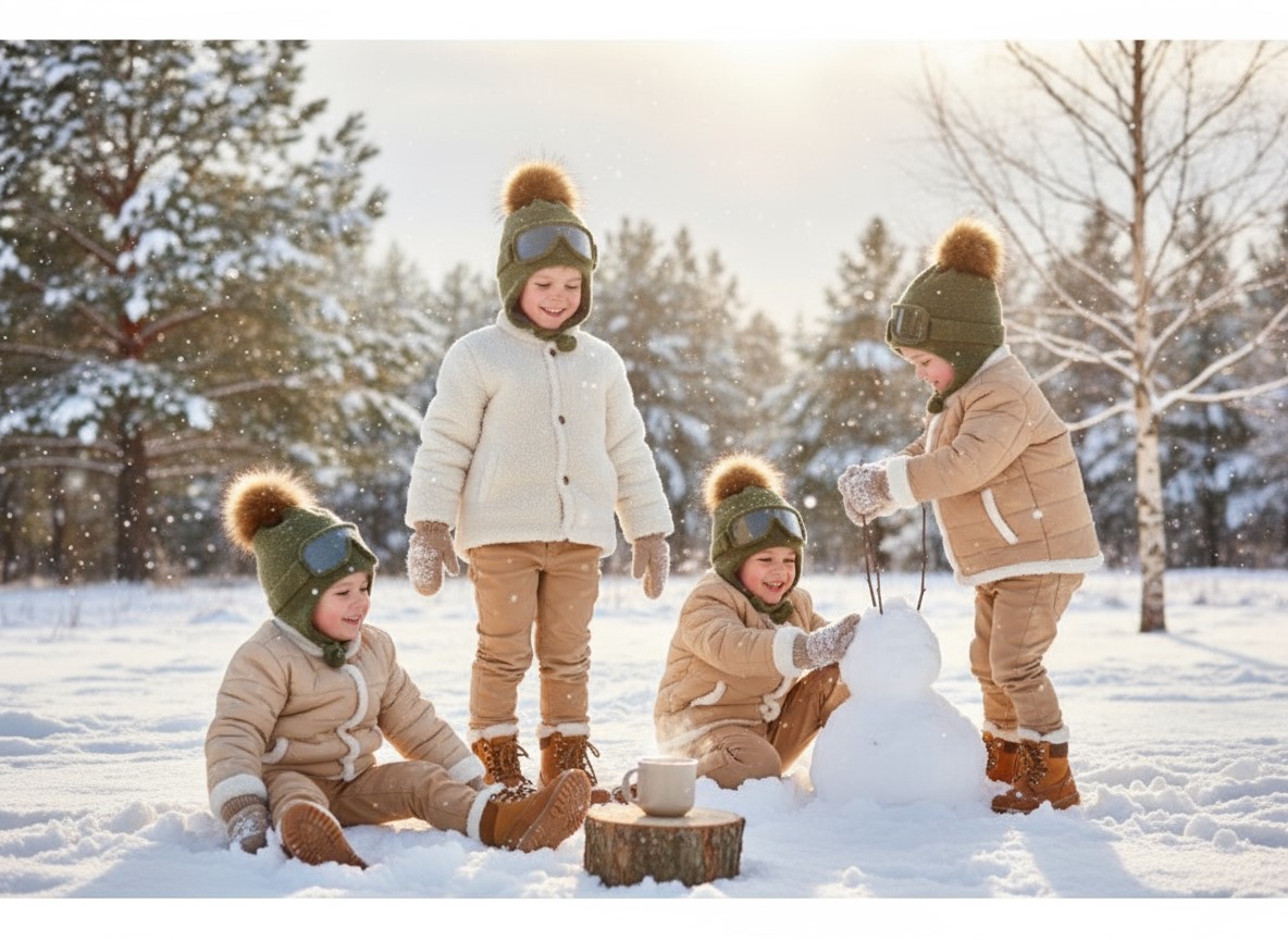 Luxusná zimná čiapka NIKOLA s okuliarmi a viazaním - zelená TOP AKCIA!