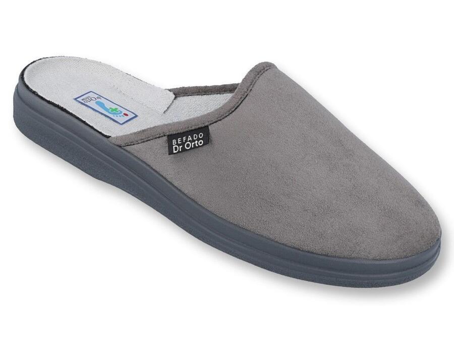 Pánske šľapky Dr.Orto 132M010 šedá-v ext. sklade