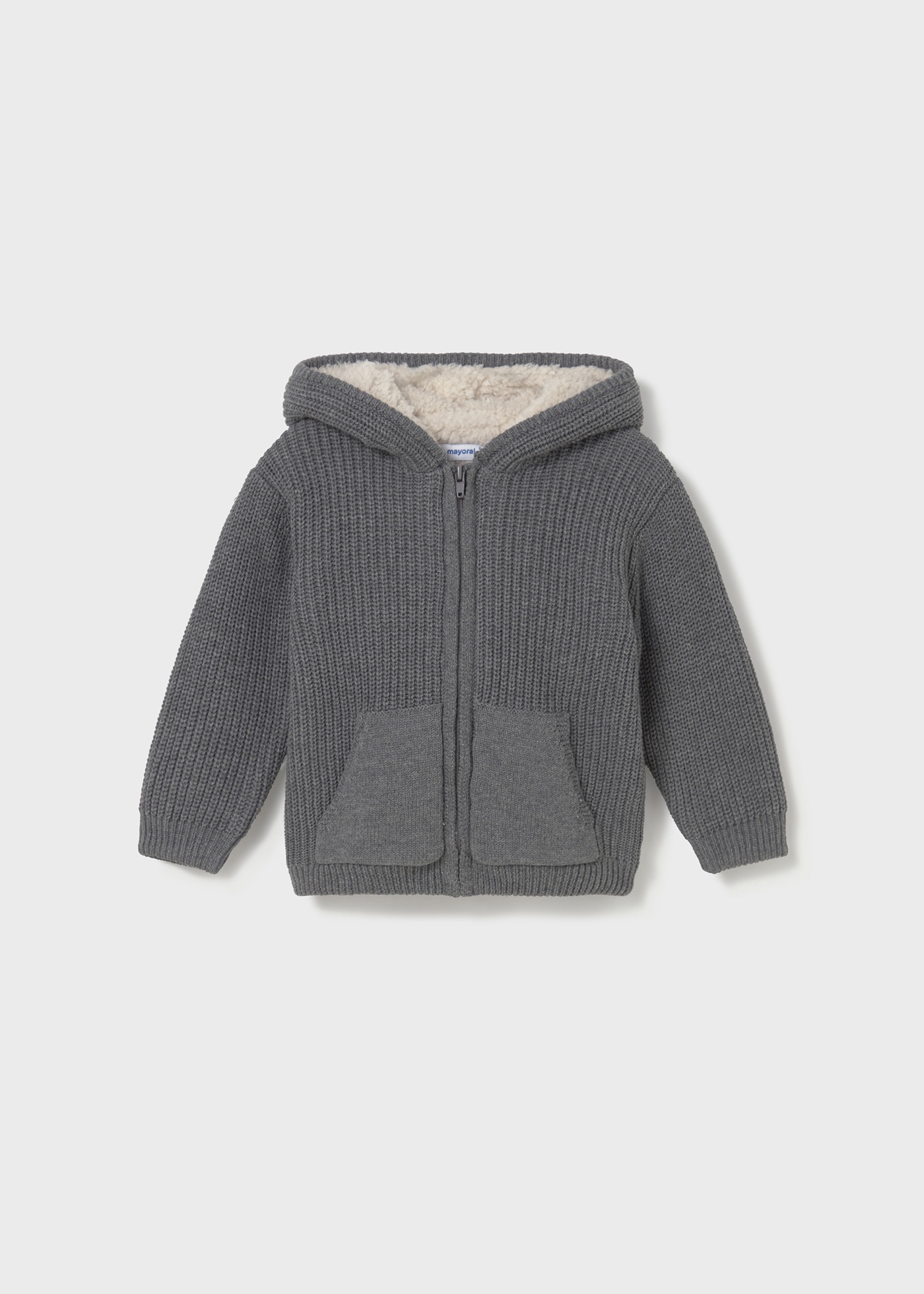 Vzorovaný sveter na zips Mayoral - 1502350076