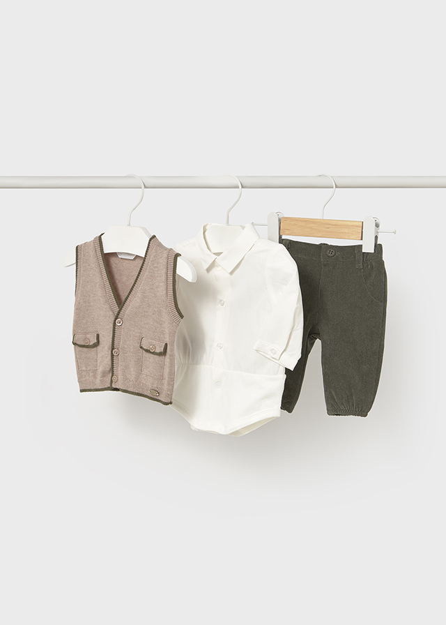 Set - vesta, body a nohavice Mayoral - 1502582038