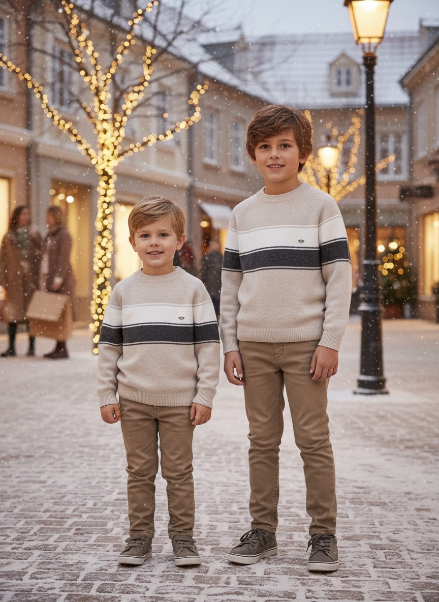 Pruhovaný sveter Mayoral - 1504380011