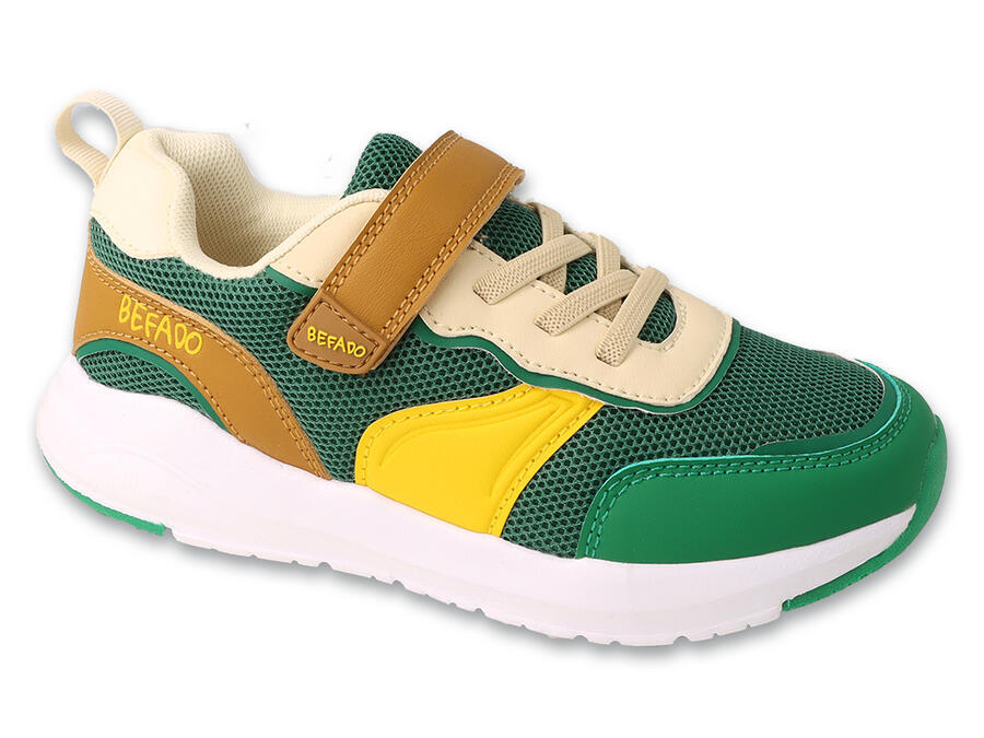 Tenisky BEFADO SPORT SHINE 516XY373 - tmavo-zelené