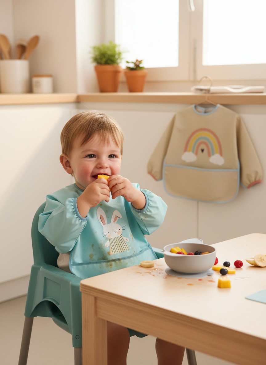 Umývateľný podbradník s rukávmi Mayoral - 2609065030