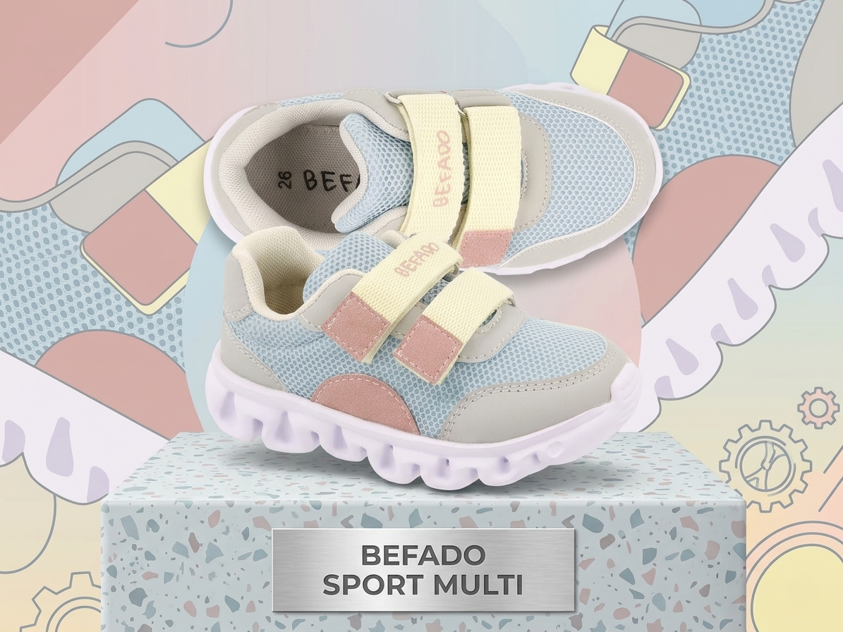 Tenisky BEFADO SPORT MULTI 516PX487 - modrá-v ext. sklade