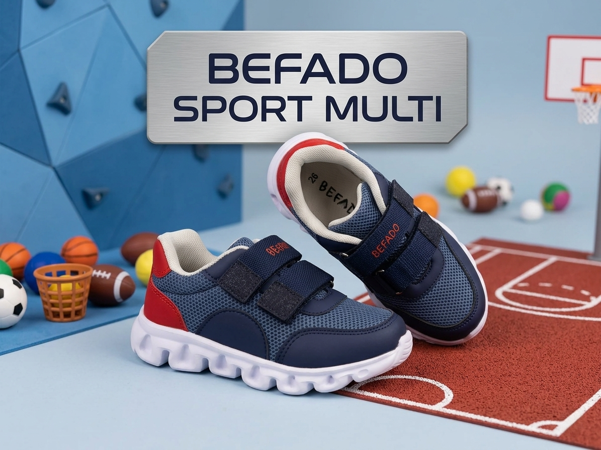 Tenisky BEFADO SPORT MULTI 516PX491 - modrá-v ext. sklade