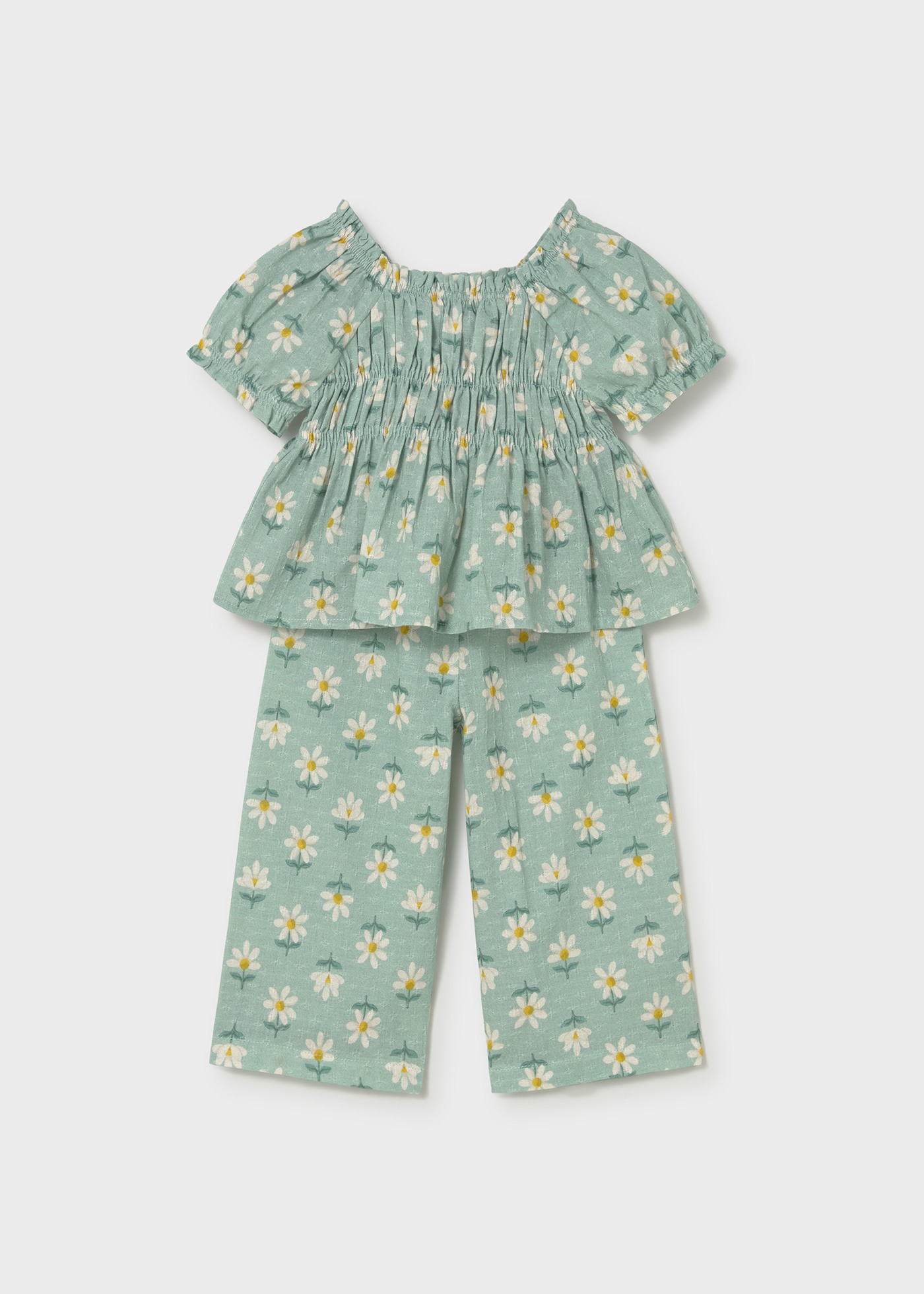 Set - vzorovaná blúzka a nohavice Mayoral - 2601513073