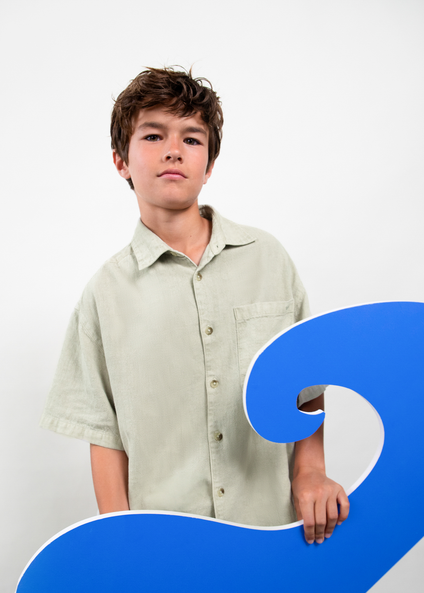 Pohodlná ľanová košeľa Mayoral - 2606179457