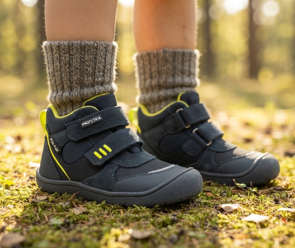 Protetika - barefootové topánky s membránou PRO-TEX LUK navy