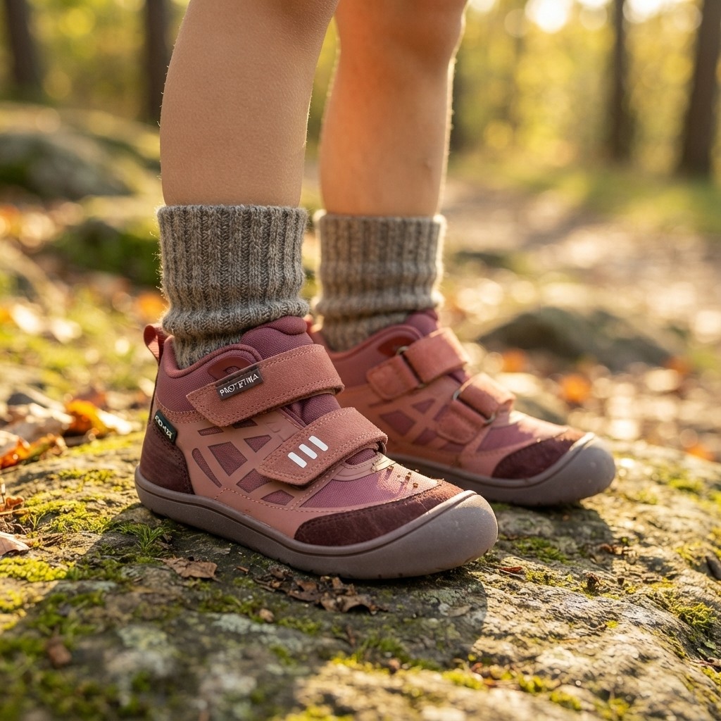 Protetika - barefootové topánky s membránou PRO-TEX TANA terakota
