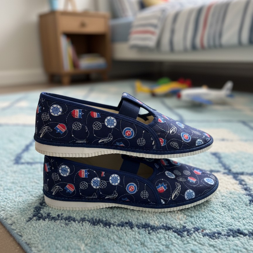 Zatvorené ikonické papuče HP Čechtín 555 SAILOR