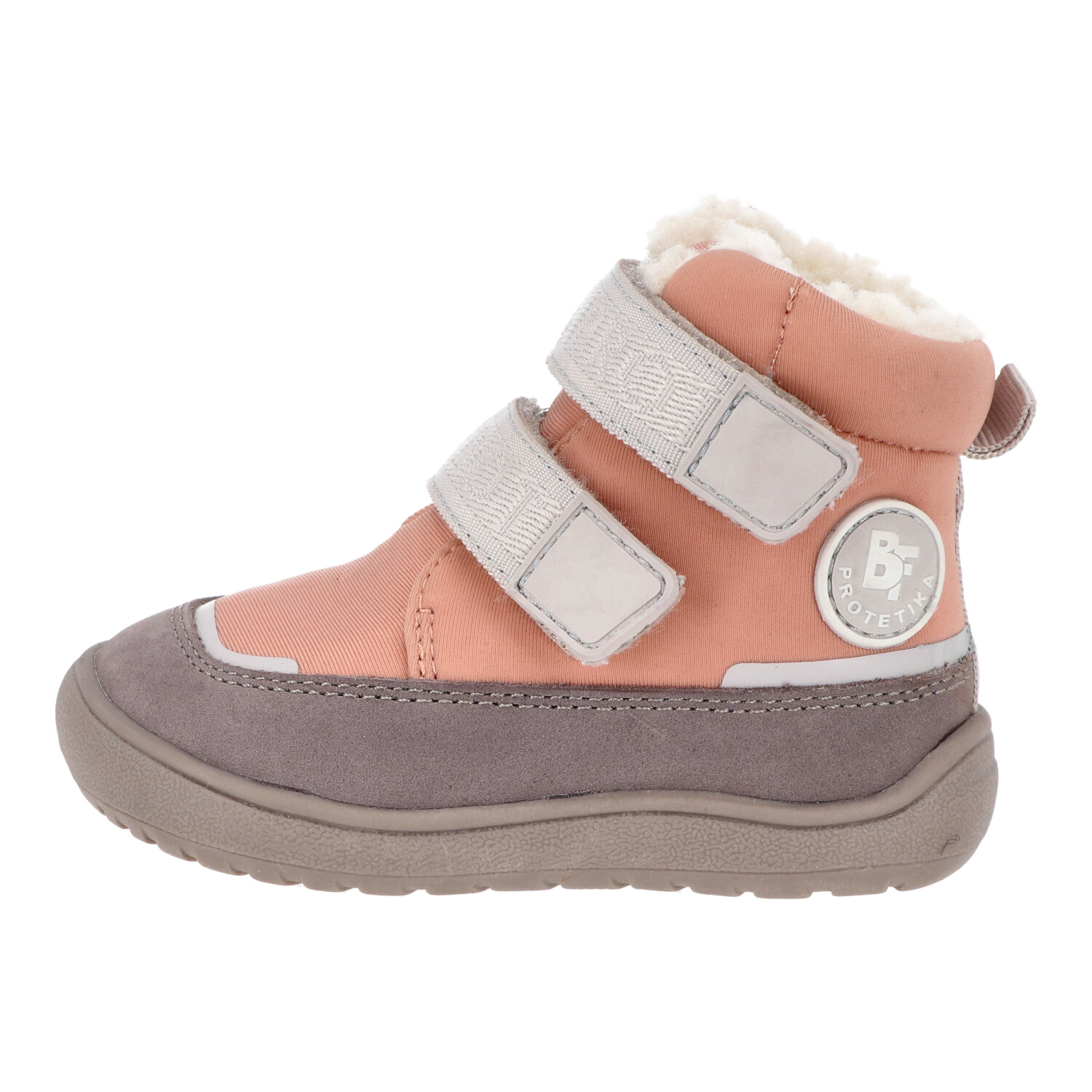 Protetika - zimné barefoot topánky s membránou PRO-TEX DENA pink