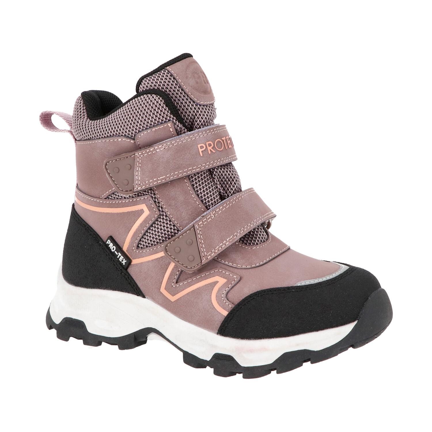 Protetika - zimné topánky s membránou PRO-TEX FLORA old pink