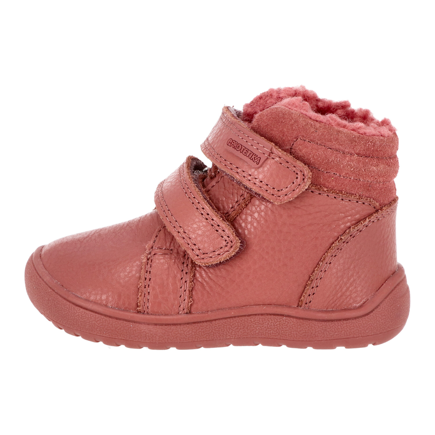 Protetika - zimné barefoot topánky GINA old pink