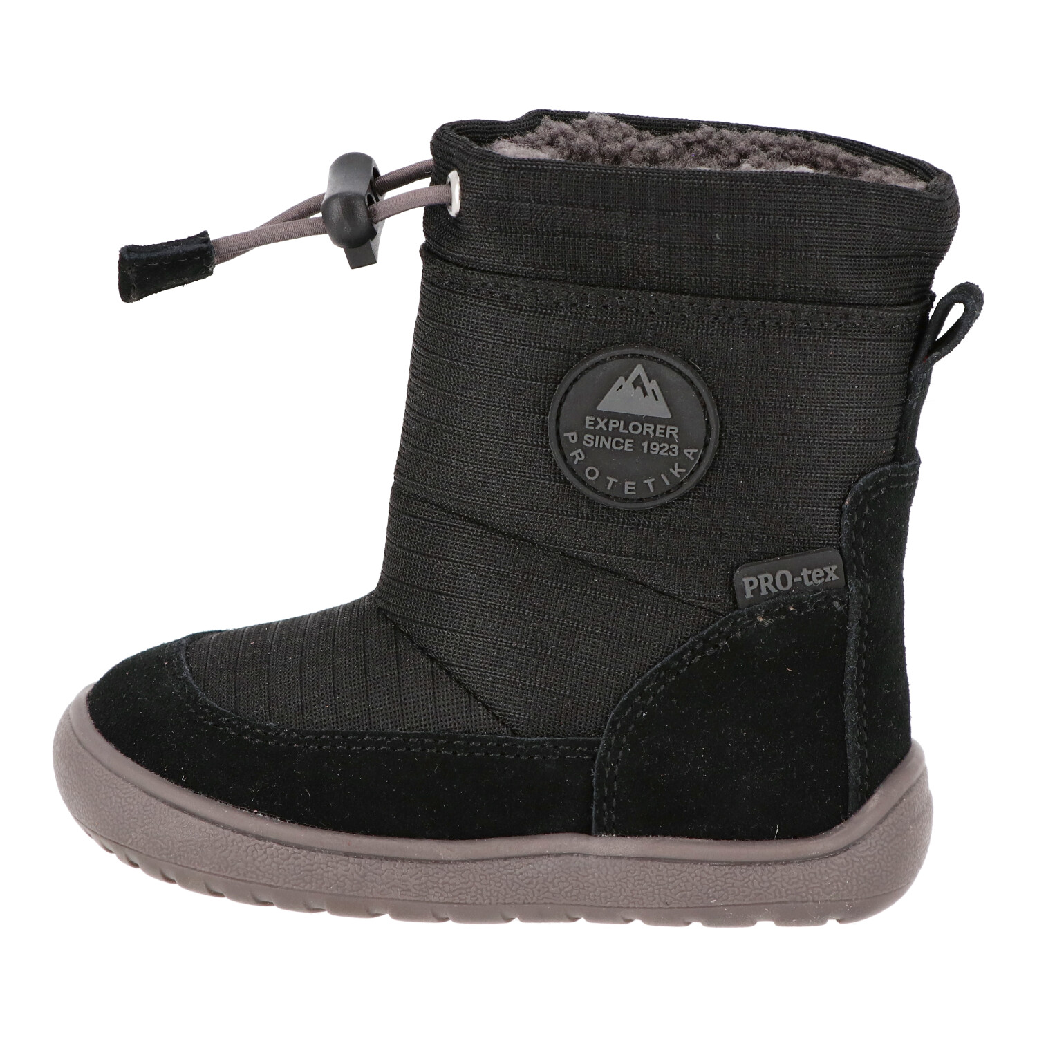 Protetika - zimné barefoot topánky s membránou PRO-TEX HEIKO nero